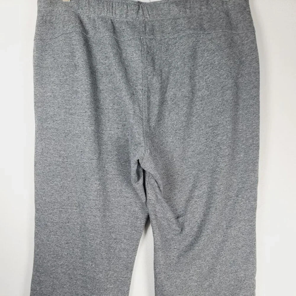 Calvin Klein Women's Gray Heather Drawstring Slim Capri Sweatpants Size XXL - Picture 7 of 9